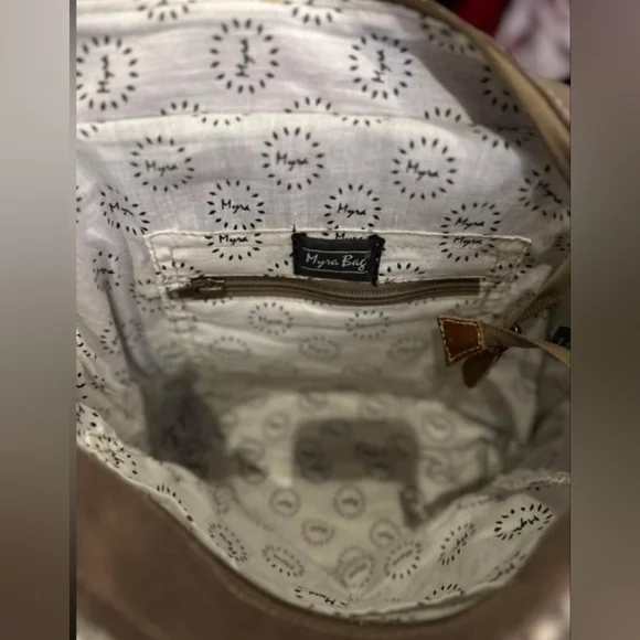 Myra Bag Backpack Leather & Calf Hair EUC - Picture 3 of 14